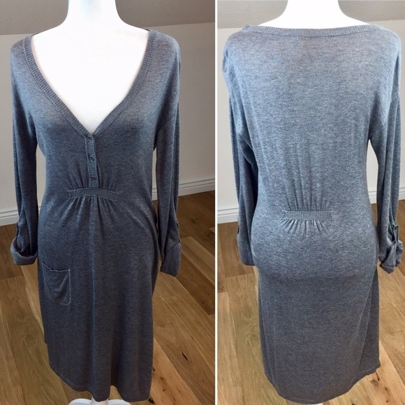 Lole Super Soft Gray Knit Dress Size Small - Picture 1 of 5